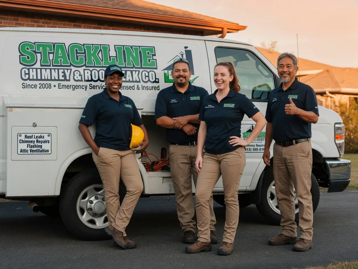 Chimney flashing repair company in New Holstein, WI